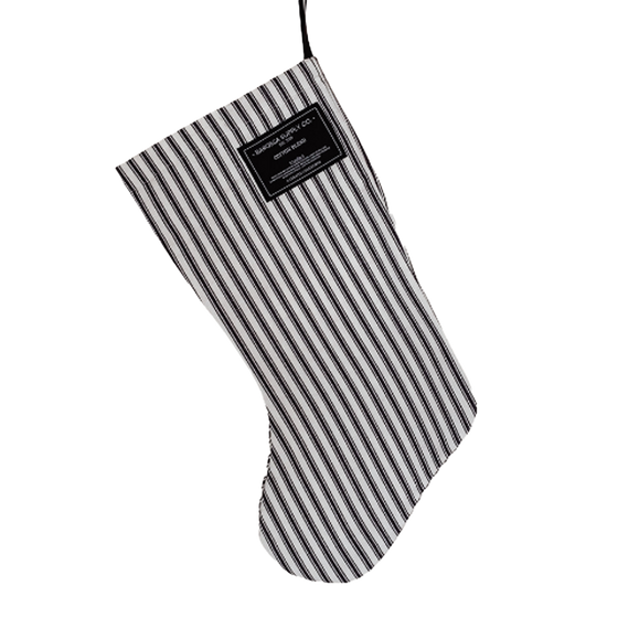 BAROSSA SUPPLY CO //  Christmas Stocking [Grey Stripe]