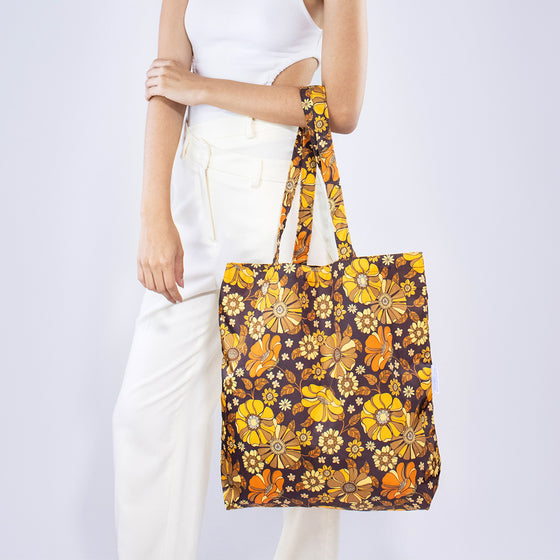 The Kind Bag Tote // Retro Flowers